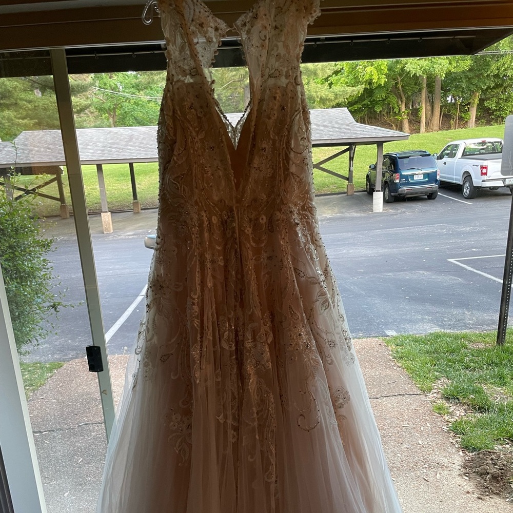 NEVER WORN-Size 22 Kleinfield Wedding Dress